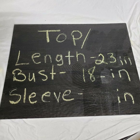 Kim Rogers Womens Blue Ribbed V Neck  Sleeveless L - Picture 5 of 5